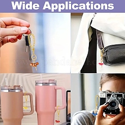 14 шт. 14-цветная подвеска в виде девочки-балерины из сплава со стразами и смолой HJEW-YW00079