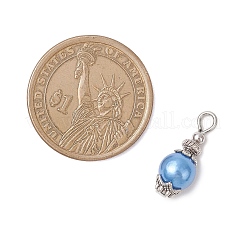 8шт. Акриловые подвески с имитацией жемчуга PALLOY-JF04220-02