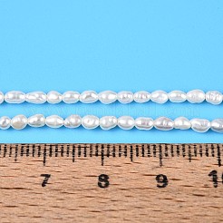 Нити из натурального культивированного пресноводного жемчуга PEAR-T006-08