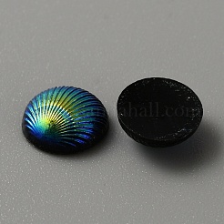 Cabochons di opaco resina&nbsp;LS-CRES-WH0010-044E