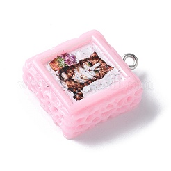 Подвески из непрозрачной смолы&nbsp;RESI-Z033-02P-C