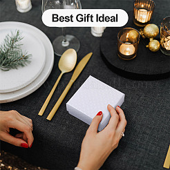 Подарочные коробки для хранения из фактурного картона с ромбами X1-CON-TAC0010-03B-01