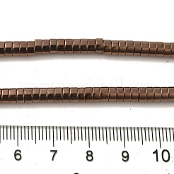 Гальванизировать немагнитных синтетический гематит бисер пряди G-I200-15