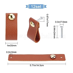 Кожаная ручка DIY-Wh0128-21A