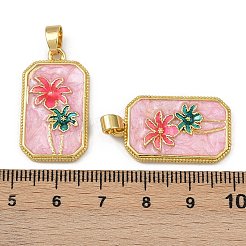 Латунь эмаль подвески&nbsp;KK-L190-012G-03