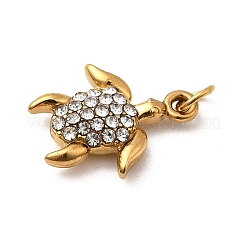 Подвески из нержавеющей стали 304 со стразами&nbsp;STAS-B097-06G-08