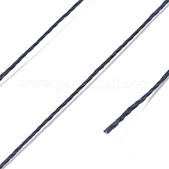 Круглая вощеная нить из полиэстера&nbsp;X-YC-D004-02A-055