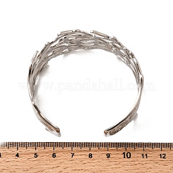 Браслеты-манжеты из нержавеющей стали 304&nbsp;BJEW-L705-02P