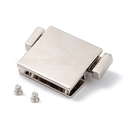 (Распродажа с дефектом: царапина) Поворотный замок для сумки из цинкового сплава с застежками для кошелька FIND-XCP0002-41