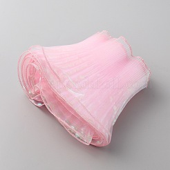 6 ярд лазерная плиссированная кружевная отделка из полиэстера&nbsp;OCOR-WH0080-86D