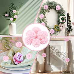 20 шт. украшения из цветов хризантемы AJEW-CN0003-07B