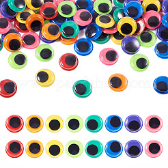 320 Stück 8 Farben Kunststoff-Bastelauge&nbsp;DIY-TA0009-22