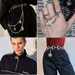 Подвески из сплава в тибетском стиле PALLOY-CJ0002-12