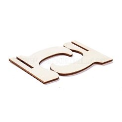 Mini enseignes en bois en forme de dentelle&nbsp;AJEW-M035-10