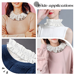 Кружевной воротник с оборками DIY-WH0308-241