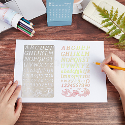 9 стиль трафареты для резки стали&nbsp;DIY-BC0002-76B