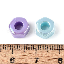 Непрозрачные акриловые бусины с УФ-покрытием&nbsp;SACR-T018-31M