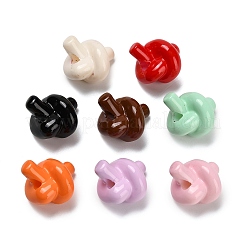 Запекание окрашенных непрозрачных акриловых бусин SACR-P035-01