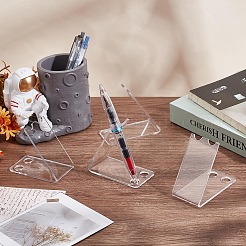 Прозрачная акриловая подставка для ручек&nbsp;ODIS-WH0001-72A