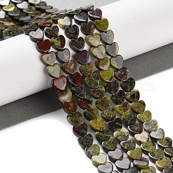 Бисер натуральный дракон крови пряди G-M403-A25-02