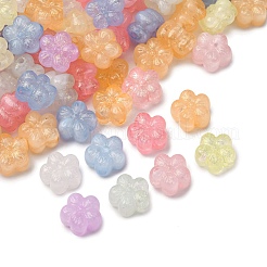 Светящиеся прозрачные акриловые бусины&nbsp;LACR-S001-15A