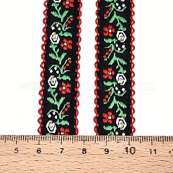 Лента с цветами из полиэстера OCOR-T016-03A