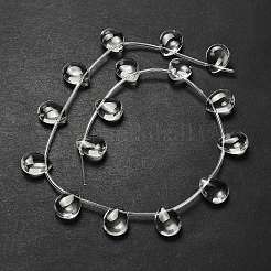 Прозрачные стеклянные бусины G-P562-01