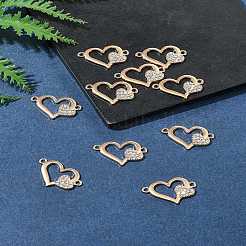 10 шт. сплав кристаллов стразов звенья/соединители ALRI-FS0001-03G