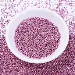 MIYUKIデリカビーズ  シリンダー  日本製シードビーズ  11/0  (db0420) 亜鉛メッキダークコーラル  1.3x1.6mm  穴：0.8mm  約2000PCS /ボトル  10 G /ボトル&nbsp;SEED-JP0008-DB0420