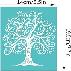 Самоклеящийся трафарет для шелкографии DIY-WH0337-019
