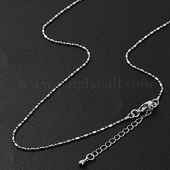 Messing-Kugelkettenhalsketten für Damen&nbsp;NJEW-D302-32P
