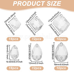 80 шт. 6 стиля GLAA-GO0001-16