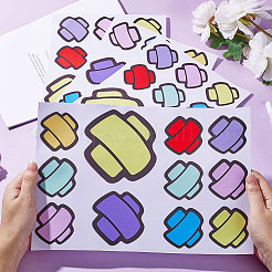 ПВХ мультфильм бинты самоклеящиеся автомобильные наклейки STIC-WH0004-13