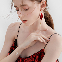 2 комплект из 2 стилей: кольцо и застежка-тогл в форме сердца из стерлингового серебра STER-DC0001-10