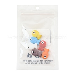 6pcs 6 Farben handgemachte Bunte Malerei-Perlen&nbsp;LAMP-FS0001-82