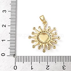 Латунные микро проложить кубического циркония подвески&nbsp;KK-F924-13G