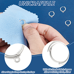 2 paio di 925 cerchietti per orecchini in argento sterling&nbsp;STER-UN0001-76