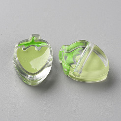 Transparenten Lack Acryl-Perlen&nbsp;X1-TACR-S155-003D