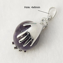 Драгоценный камень подвески G-G074-12