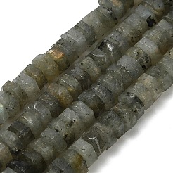 Природные лабрадорита бисер нитей G-G317-A10-3x6mm