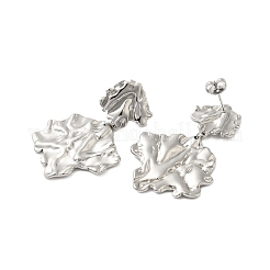 Серьги-гвоздики из нержавеющей стали 304 для женщин EJEW-U020-06P