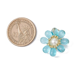 Стеклянные подвески&nbsp;PALLOY-MZ00656-04