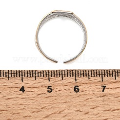 Offene Manschettenringe aus Edelstahl 304 für Damen&nbsp;SA-CBA82C8-12GP