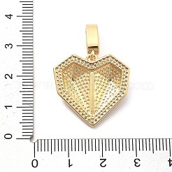 Реечное покрытие латунь с подвесками из кубического циркония&nbsp;KK-Q017-05B-G