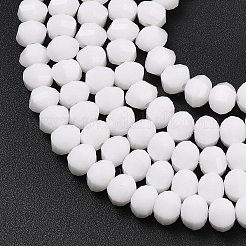 Непрозрачное стекло бисер нитей&nbsp;GLAA-G125-01C-01