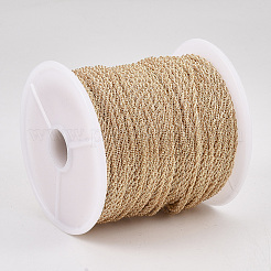 Chaînes de corde de fer recouvertes de laiton soudé&nbsp;CH-S125-07A-LG