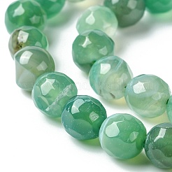 Натуральные полосатые агатовые / полосатые агатовые бусинки&nbsp;G-G581-8mm-12