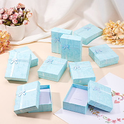 Картон комплект ювелирных изделий коробки CON-TAC0006-06B