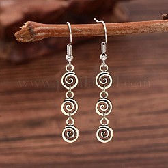 Серьги-подвески из сплава и железа FS-WG7331A-01