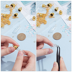 Наборы для самостоятельного изготовления ожерелья из стеклянной бутылки&nbsp;DIY-UN0007-62B